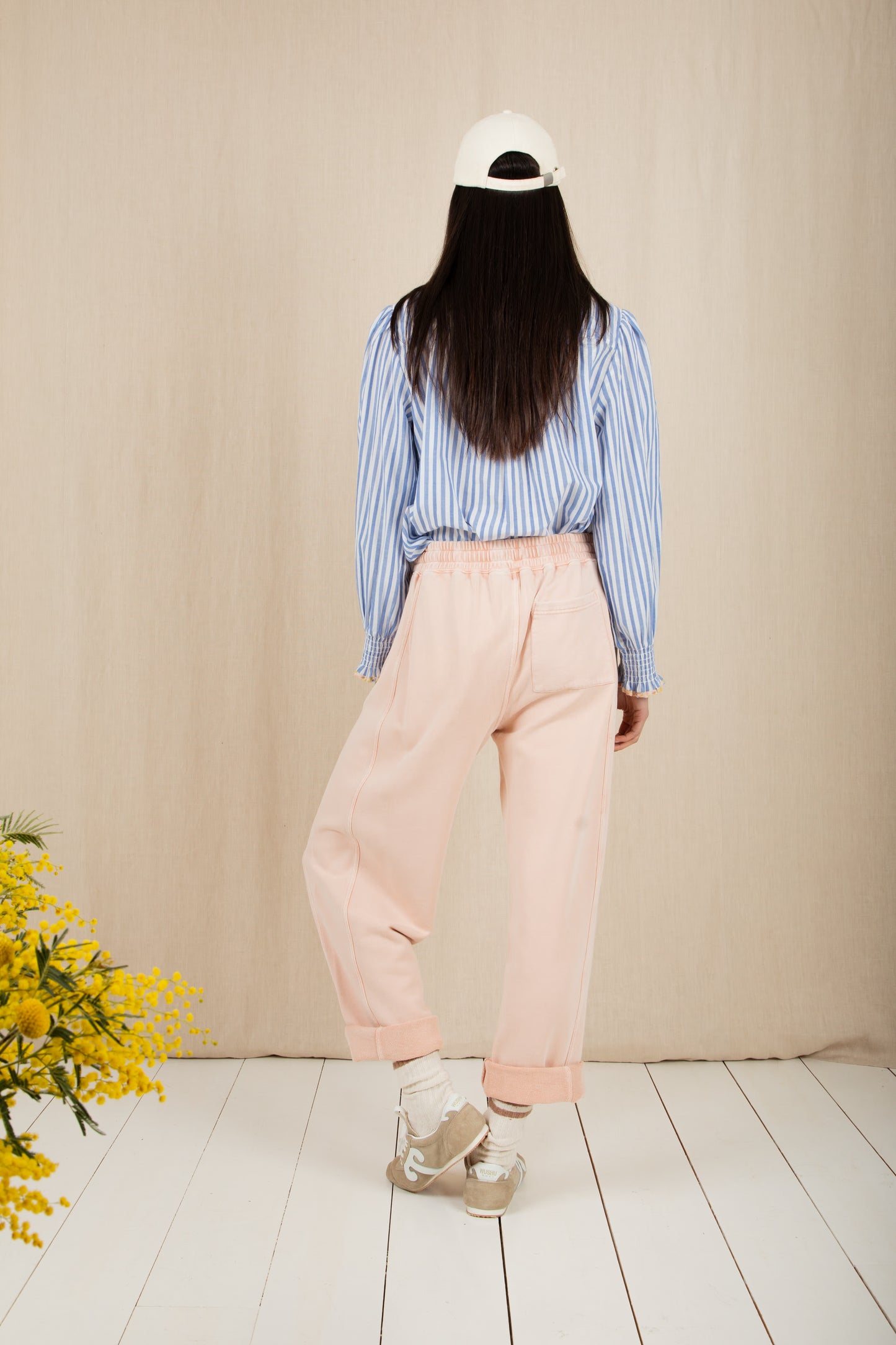 Noemi Sweatpant - Rosewater