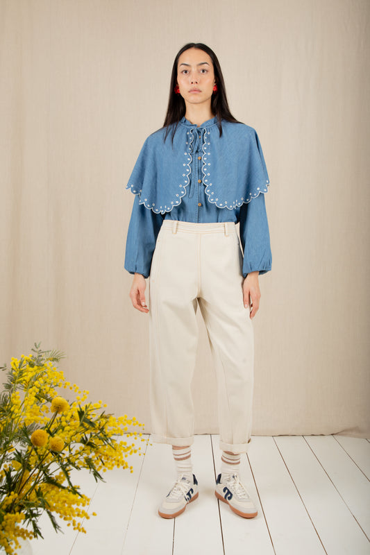 Nova Trouser - Stone