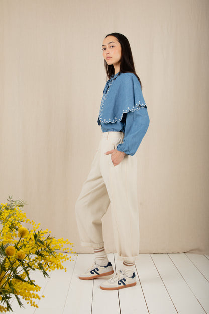 Nova Trouser - Stone