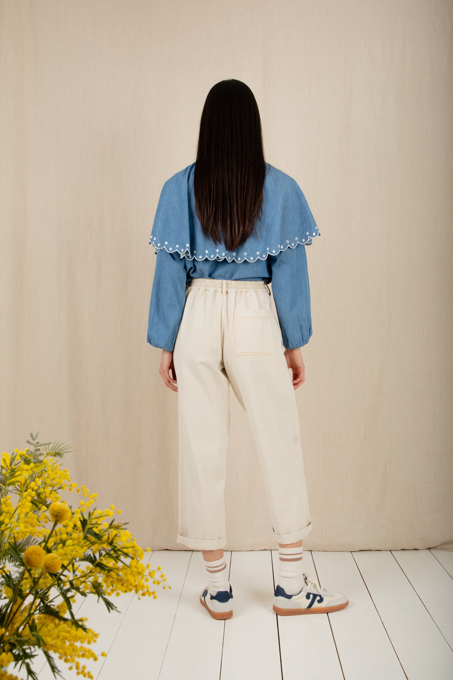 Nova Trouser - Stone