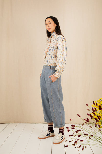 Nova Trouser - Ticking