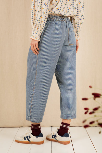 Nova Trouser - Ticking