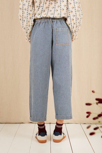 Nova Trouser - Ticking