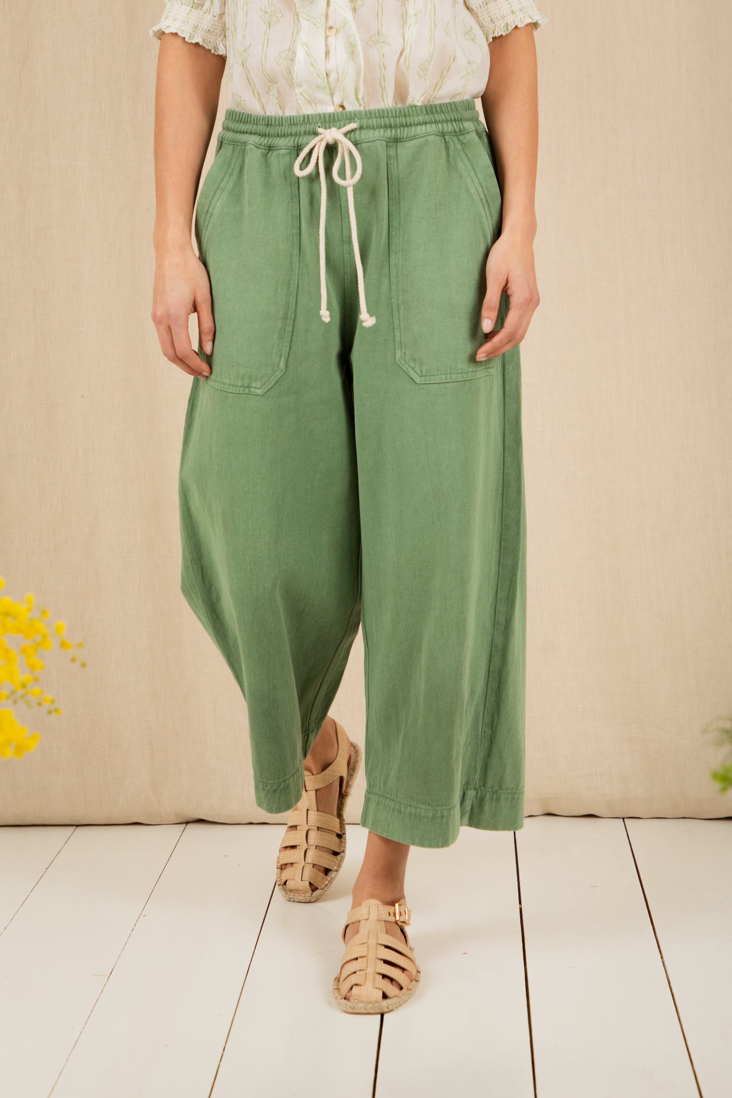 Oralie Trouser - Fern