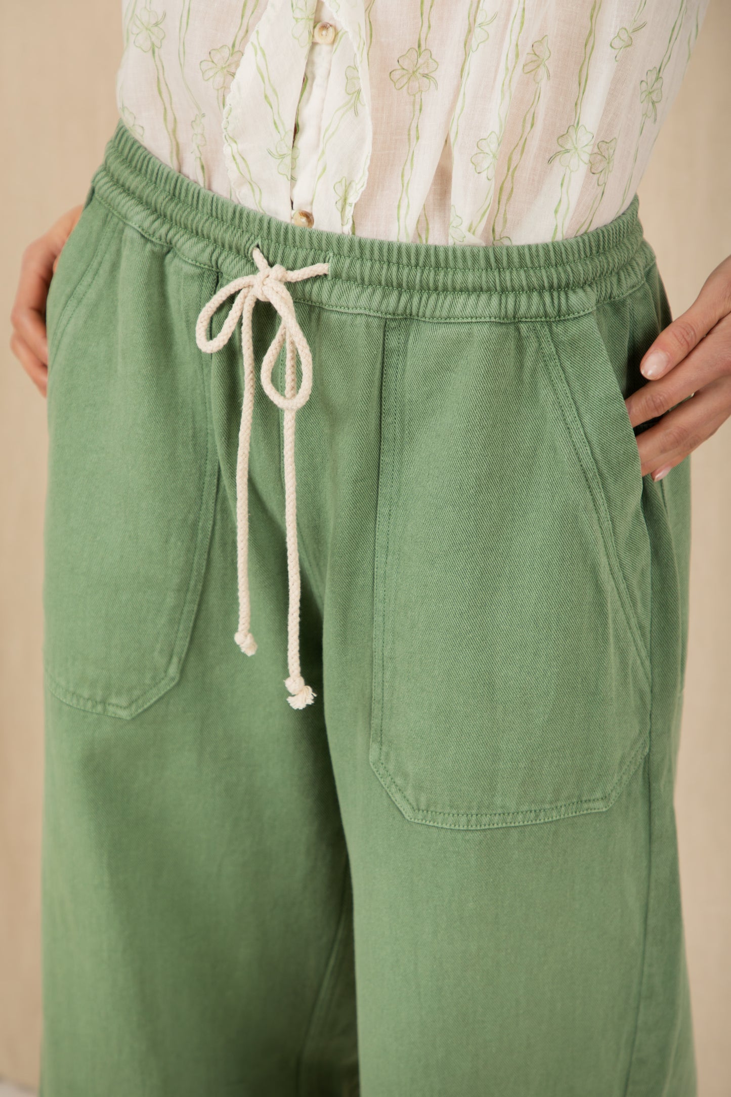 Oralie Trouser - Fern