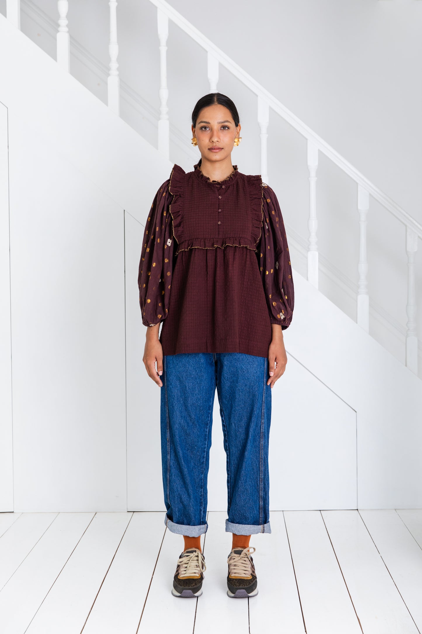 Rosa Top - Chocolate