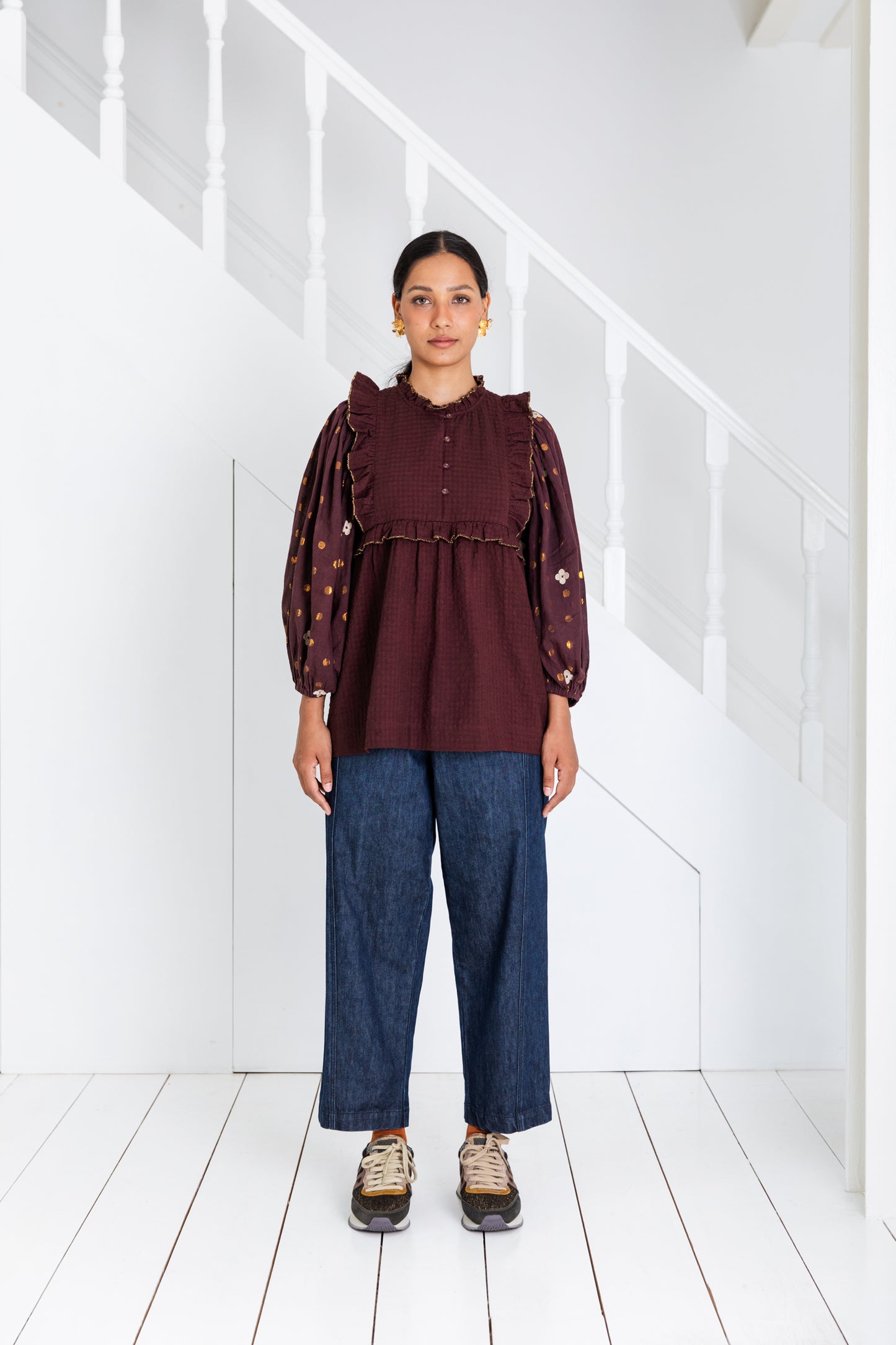 Rosa Top - Chocolate