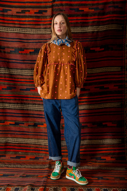 Rosa Top - Ginger / Neon