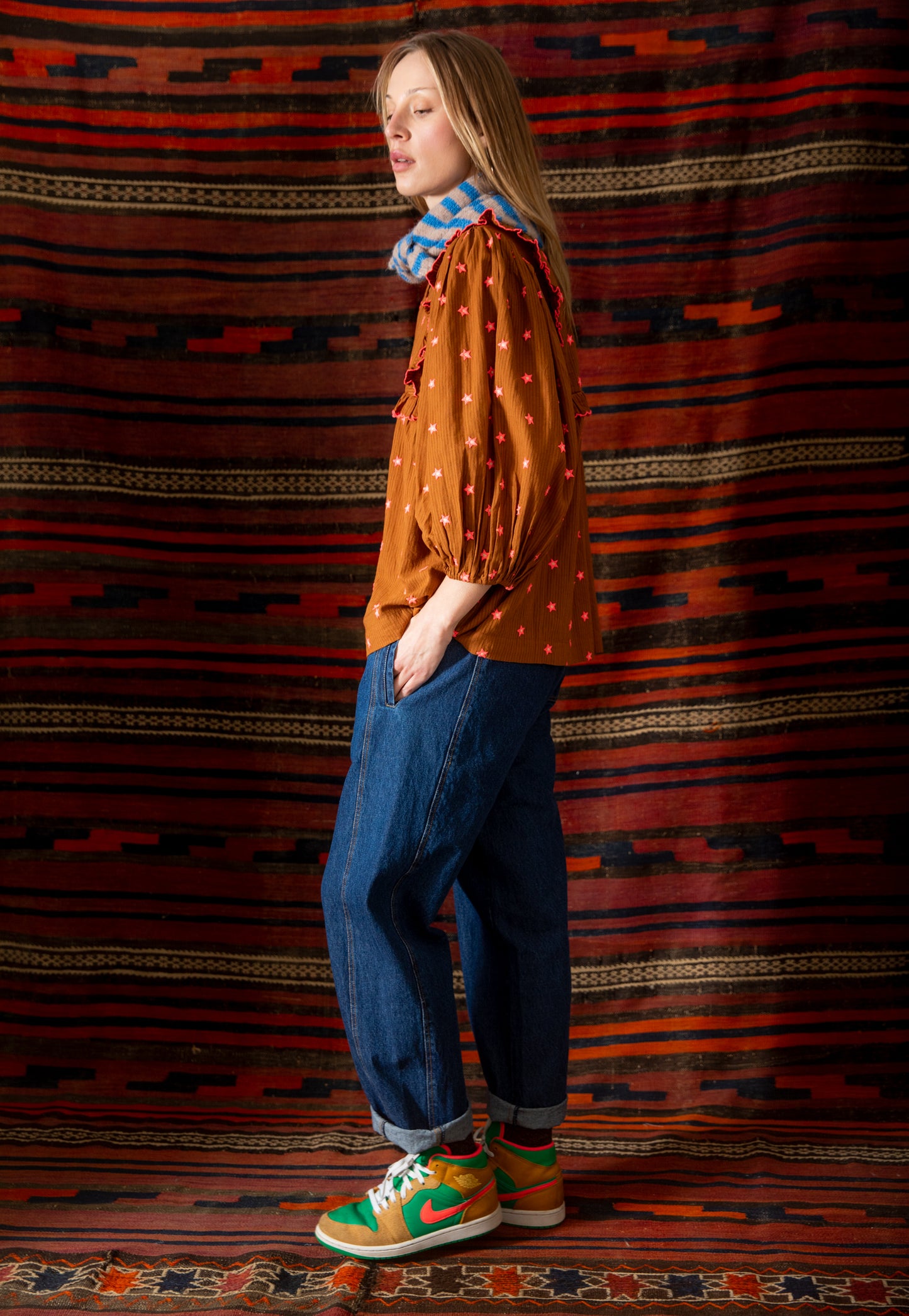 Rosa Top - Ginger / Neon