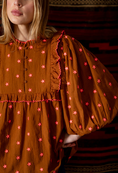 Rosa Top - Ginger / Neon