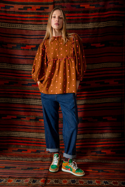 Rosa Top - Ginger / Neon