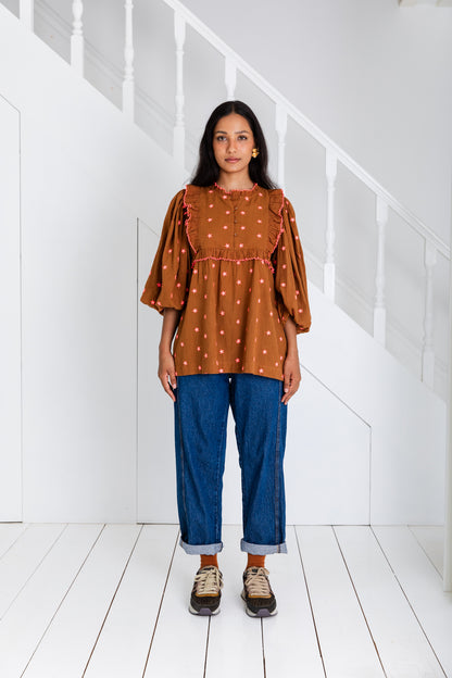 Rosa Top - Ginger / Neon