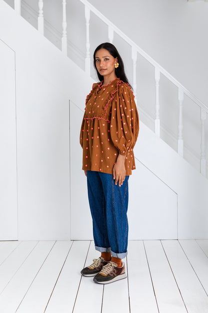 Rosa Top - Ginger / Neon