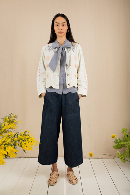Rosie Jacket - Ecru Multi