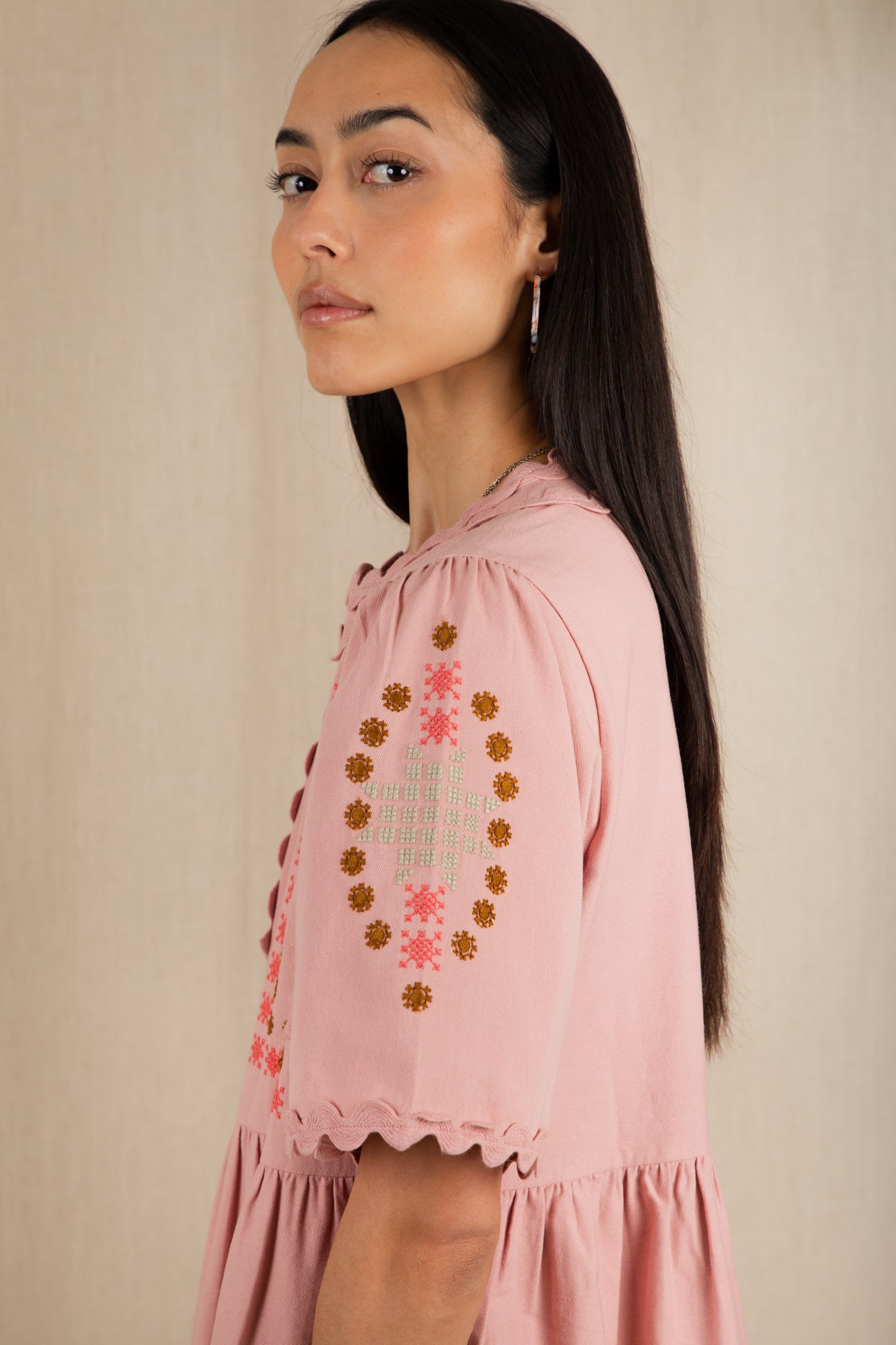 Sienna Dress - Rosewater