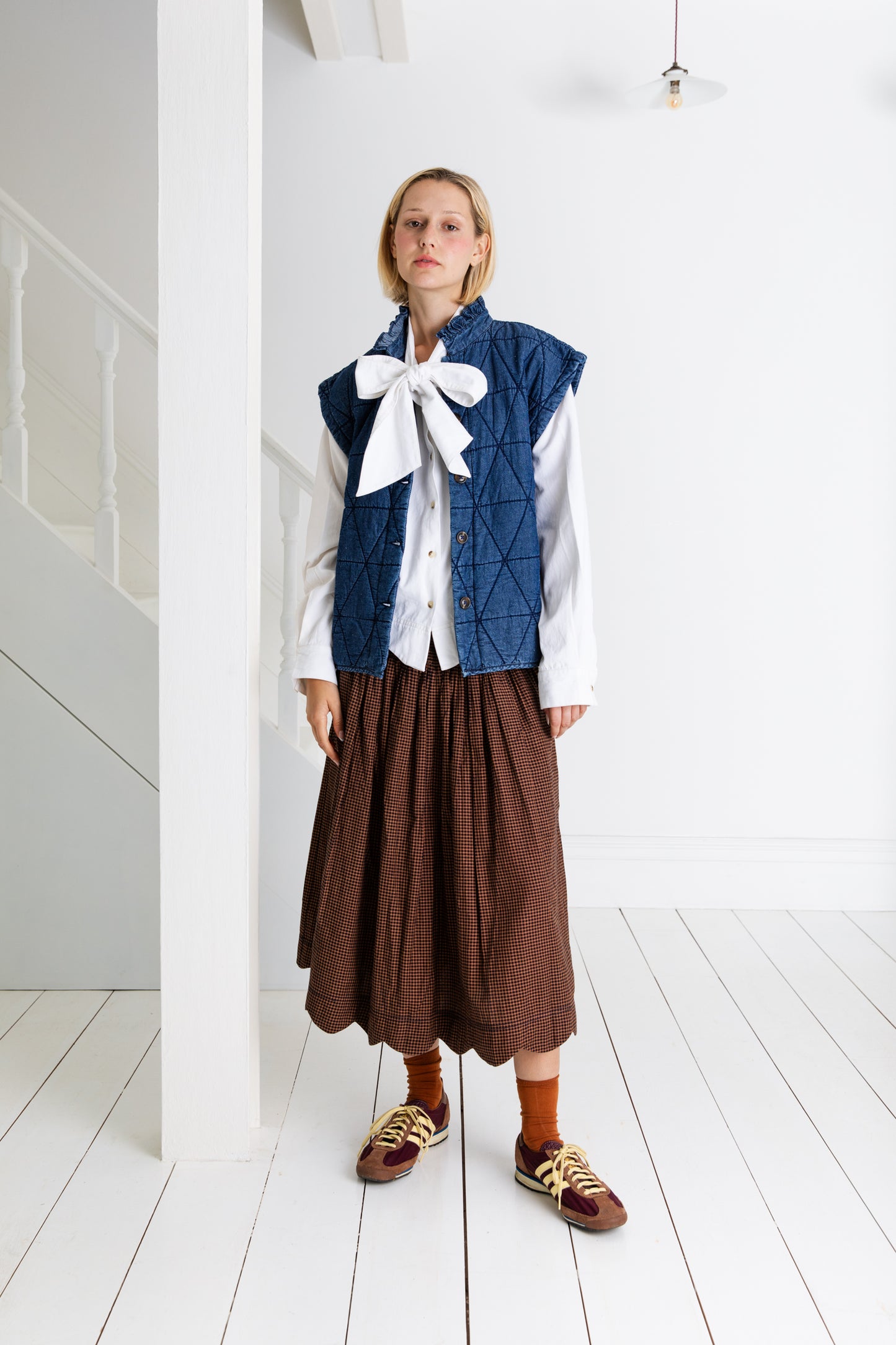 Stina Gilet - Dark Denim