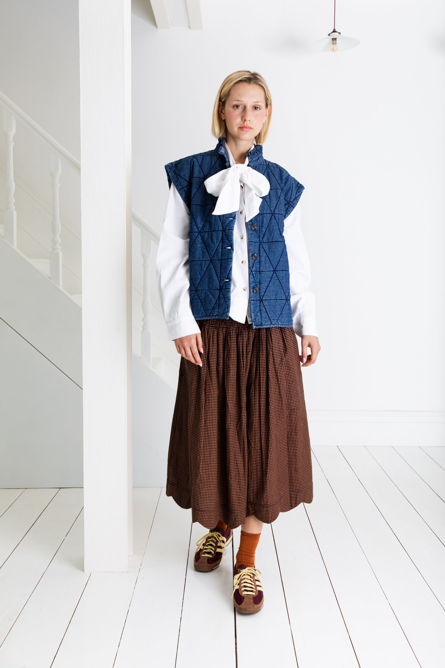 Stina Gilet - Dark Denim