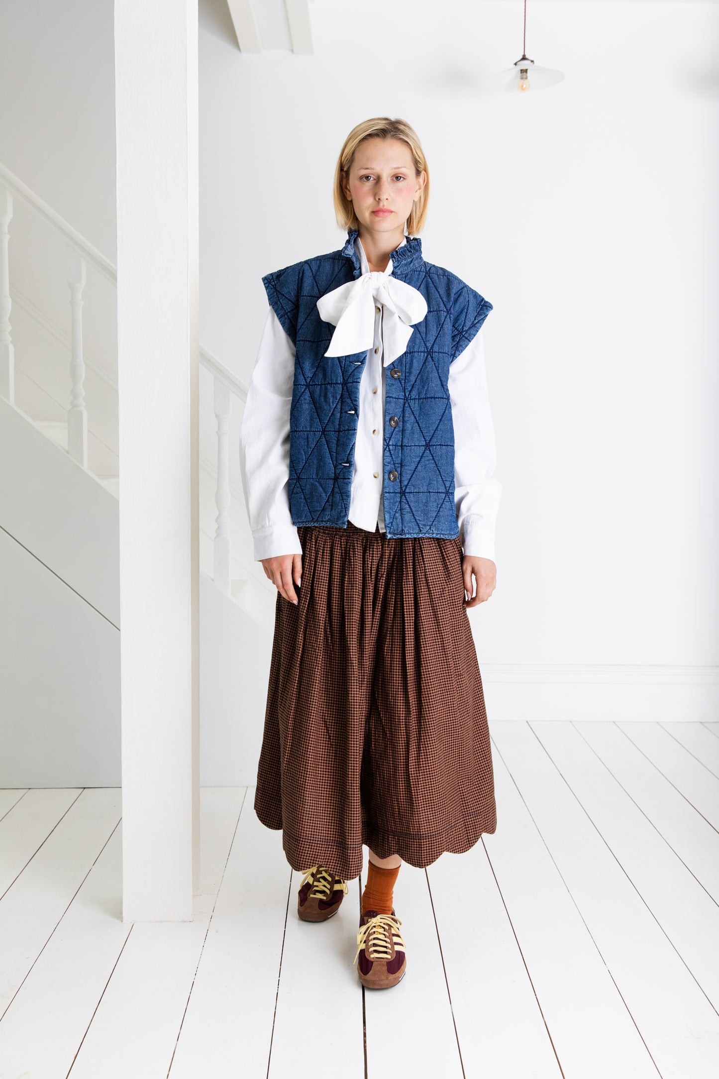 Stina Gilet - Dark Denim