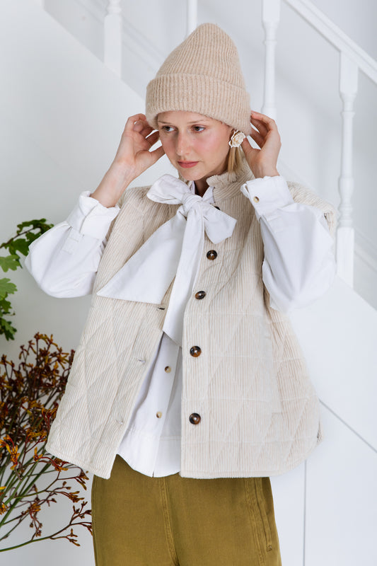 Stina Gilet - Ecru