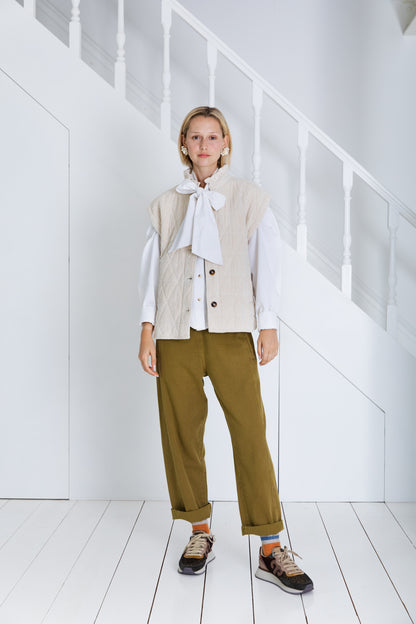 Stina Gilet - Ecru