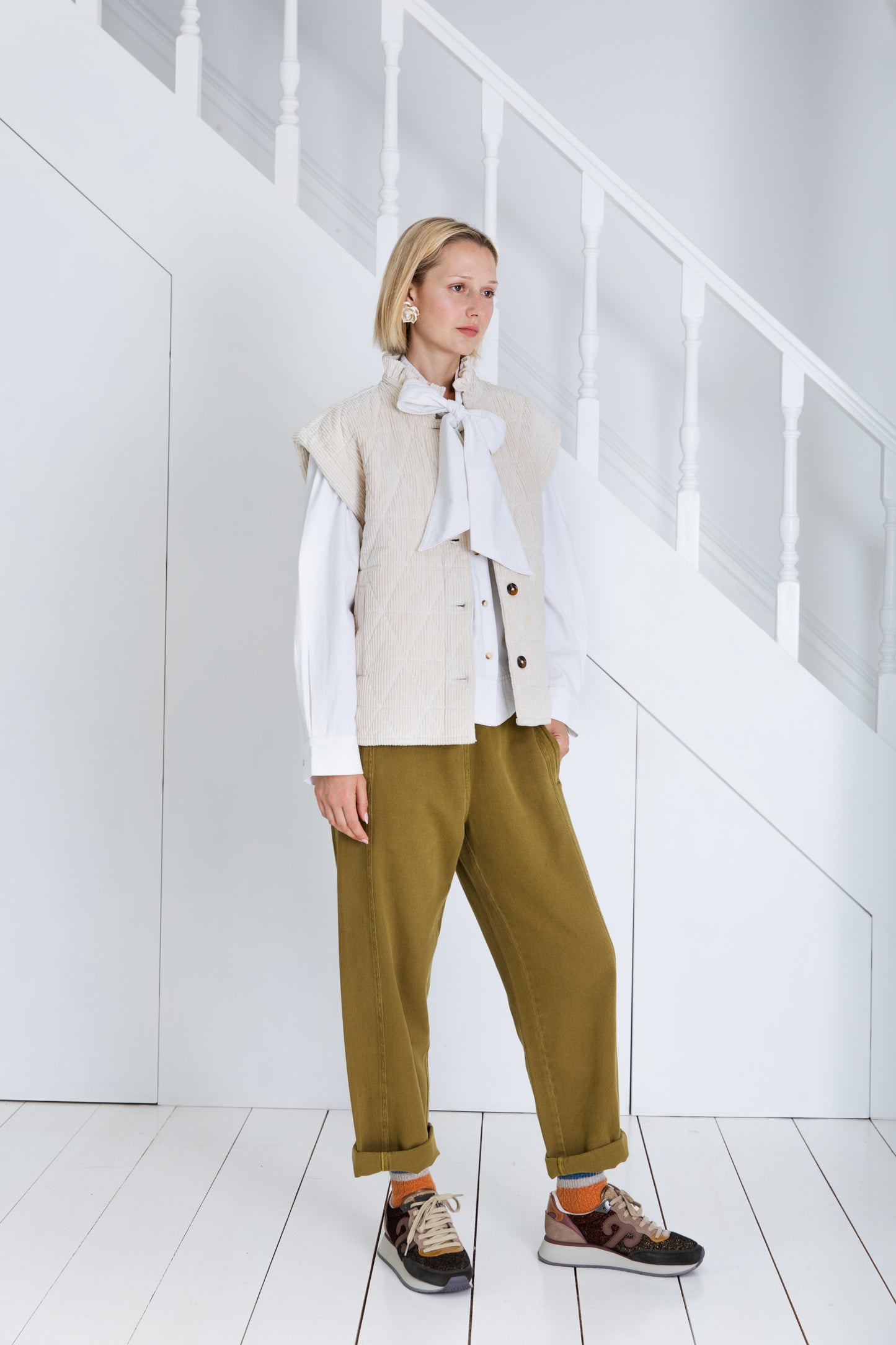 Stina Gilet - Ecru