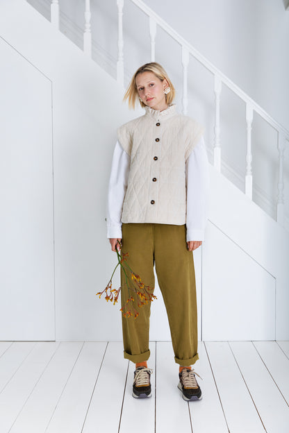 Stina Gilet - Ecru