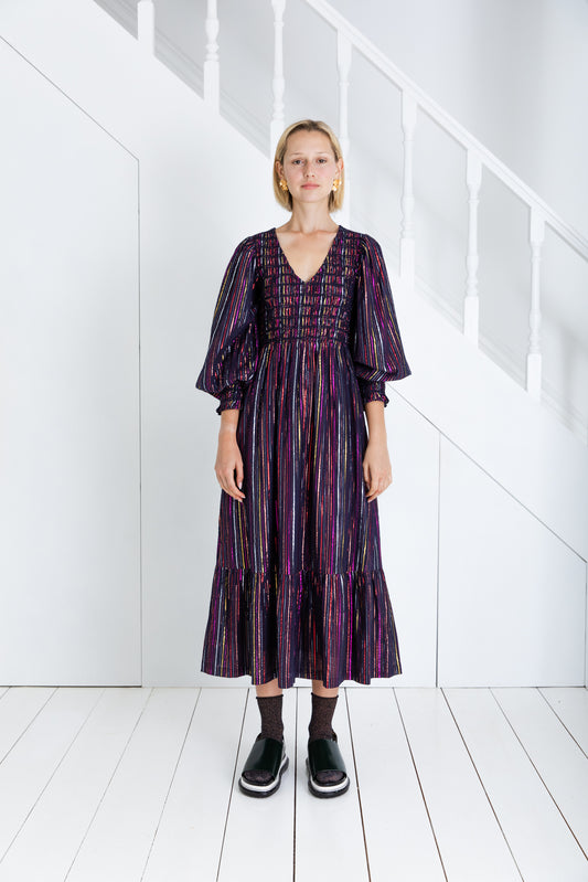 Troy Dress - Midnight / Multi