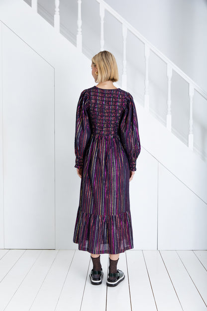 Troy Dress - Midnight / Multi