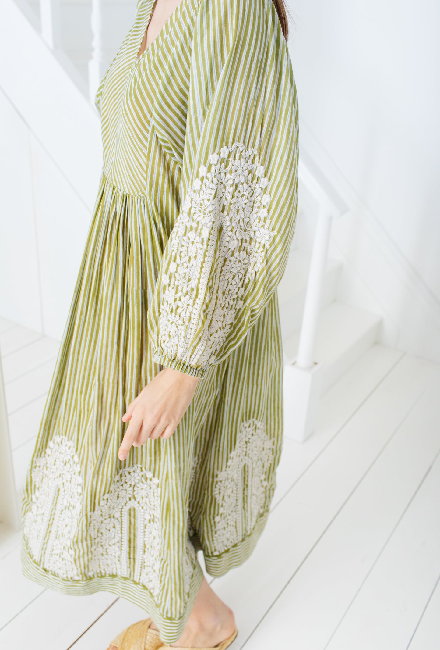 Birdie Dress - Olive