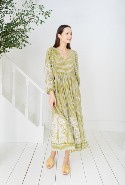 Birdie Dress - Olive
