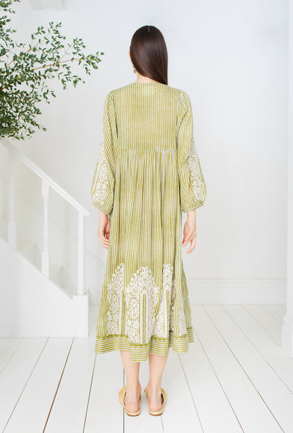 Birdie Dress - Olive