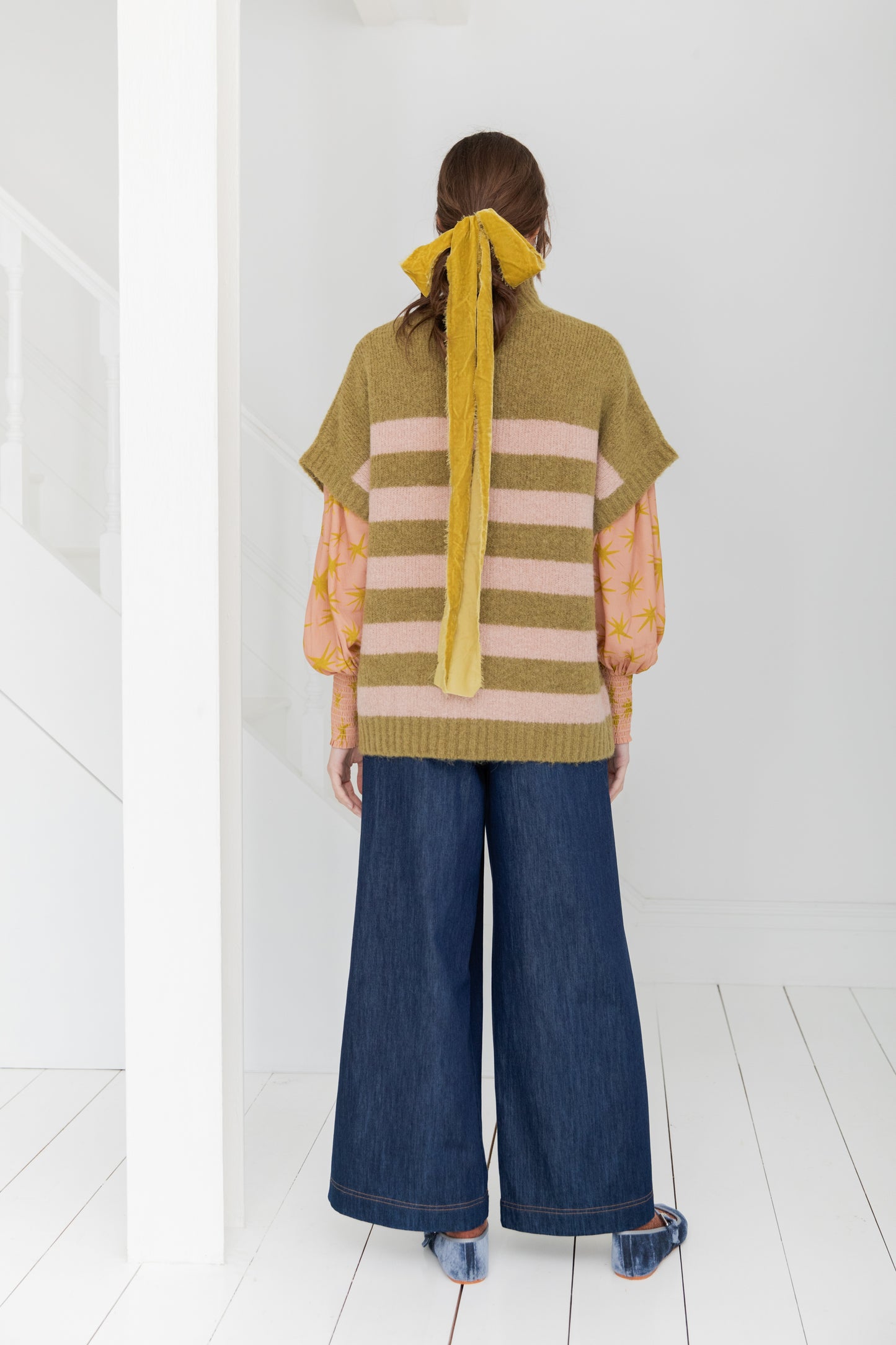 Josephine Jumper - Olive/Rose (WS)