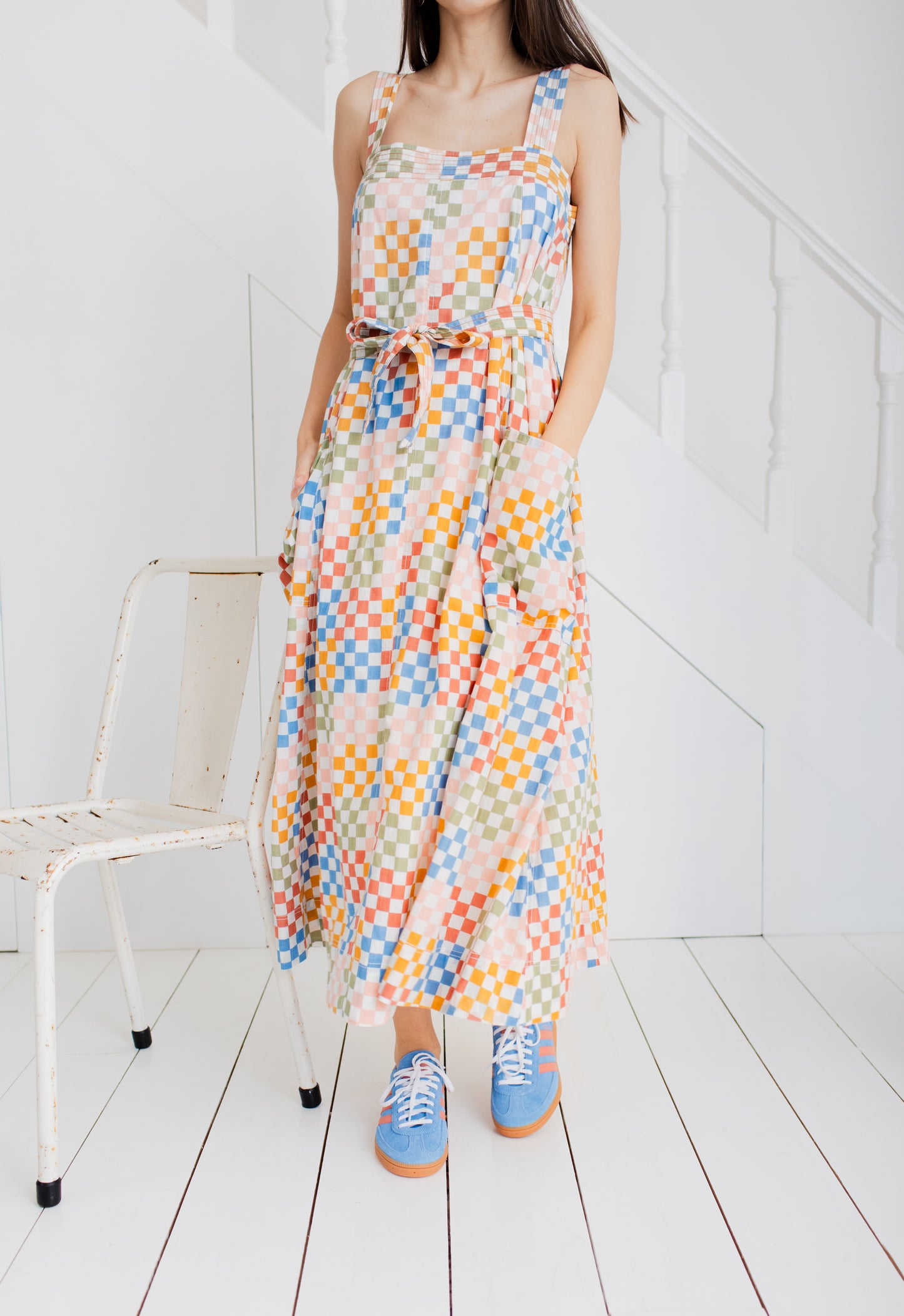 Keiko Dress - Multi Check