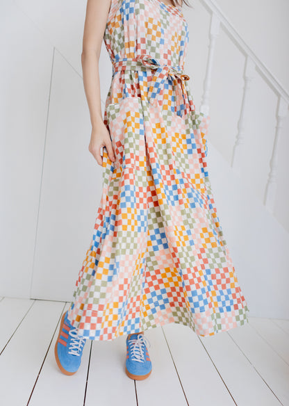 Keiko Dress - Multi Check