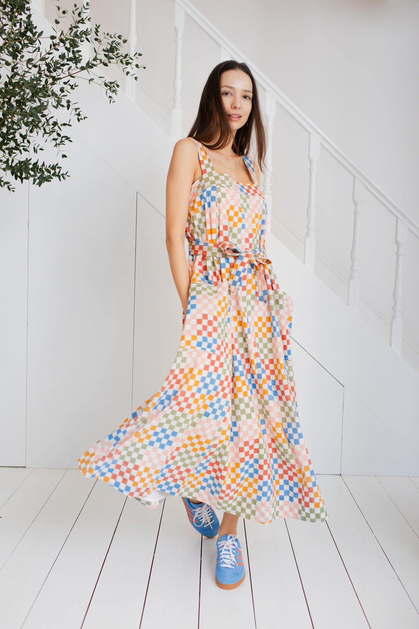 Keiko Dress - Multi Check