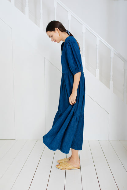 Oden Dress - Mid Denim